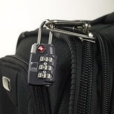 Lewis N. Clark Tsa 3 Dial Combination Lock, Black