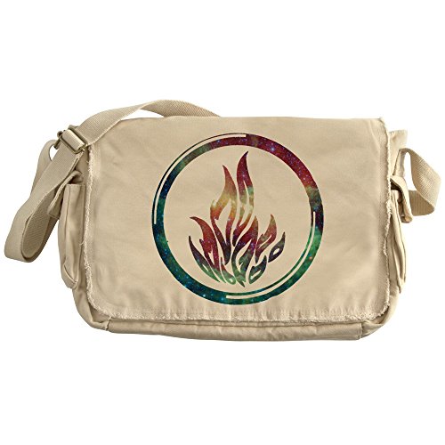 Cafepress - Divergent - Dauntless Symbol Galaxy - Unique Messenger Bag, Canvas Courier Bag