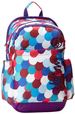Volcom Juniors Anywhere Laptop Backpack, Purple, One Size