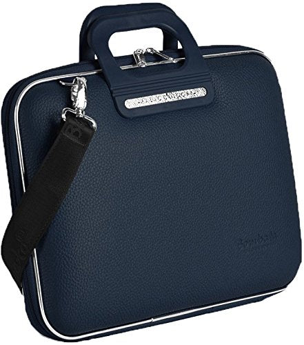 Bombata Firenze Briefcase 13-Inch (Navy)