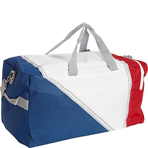 Sailorbags Trisail Duffel (Tricolor - Red/White/Blue)