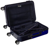 Tommy Hilfiger Duo Chrome 24" Spinner, Luggage, Royal/Navy