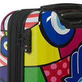 Mia Toro Hamasa Hardside Spinner Luggage 3 Piece Set