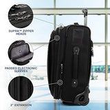 Travelpro Crew Expert Max Carry-on Expandable Rollaboard, Jet Black