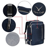 Hynes Eagle 38L Flight Approved Weekender Carry on Backpack Blue