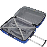 Samsonite Sparta 24" Hardside Checked Spinner Luggage (Dark Grey)