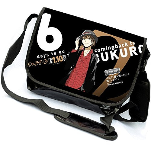 Siawasey Durarara!! Anime Izaya Orihara Cartoon Cosplay Messenger Bag Shoulder Bag