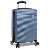 Dejuno Ashford 3-Pc Hardside Spinner Tsa Combination Lock Luggage Set-Teal, Teal Blue