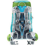 Deuter Act Trail Pro 34 - Ultralight 34-Liter Hiking Backpack, Petrol/Kiwi