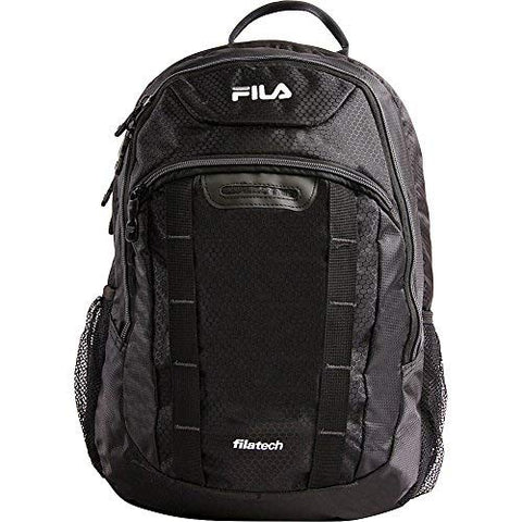 Fila Katana Tablet and Laptop Backpack, BLACK/GREY, One Size