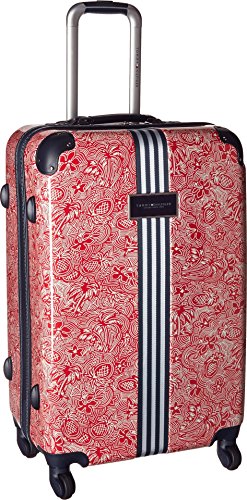 Tommy Hilfiger Unisex Th-683 Pineapple Palm 25" Upright Suitcase Red One Size