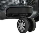 Traveler’S Choice New London 100% Polycarbonate Trunk Spinner Luggage - Gray ( 22-Inch )