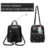 Mini Backpack Multi-Way Womens Backpack Purse Cute School Backpack For Teen Girls,White