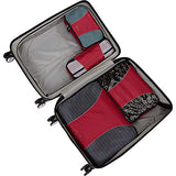 eBags Packing Cubes for Travel - 4pc Classic Plus Set - (Raspberry)