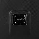 Gabbiano Gallo Collection 3 Piece Hardside Spinner Set (Black)