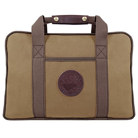 Duluth Pack Safari Portfolio Briefcase, Tan, 11 x 16 x 4-Inch