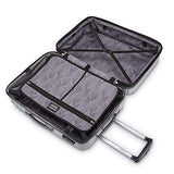 Samsonite Winfield 3 DLX 3 Piece Set (Spinner 20/25/28), Silver (120751-1776) with Deco Gear 10 Piece Luggage Accessory Ultimate Travel Bundle
