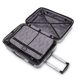 Samsonite Winfield 3 DLX Spinner 56/20 Carry-On, Silver (120752-1776) with Deco Gear 10 Piece Luggage Accessory Ultimate Travel Bundle