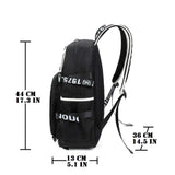 Qushy My Hero Academia Kid Adult Large Capacity Backpack Schoolbag Bookbag Daypack