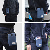 Aibearty Small Crossbody Cell Phone Purse Multifunctional Outdoor Messenger Handbag