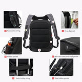 Sami Studio Laptop Backpack Business Computer Bag With Usb Charging Port Fits 15 15.6 Inch Laptop /