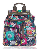 Lily Bloom Riley Multi-Purpose Backpack (Sunflower Peace)