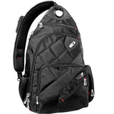 Ful Brick House Laptop Sling Backpack Backpack, Black