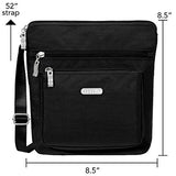 Baggallini Pocket Lightweight Crossbody Bag–Spacious, Water-Resistant Travel Purse With Rfid