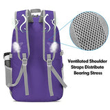 ZOMAKE Lightweight Packable Backpack Water Resistant Hiking Daypack, Small Travel Backpack for Women Men