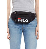 Fila Unisex Fanny Pack, Black, 1 Size