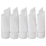 BQLZR 30ml White Soft Flip Plastic Empty Tube Cosmetic Cream Lotion Shampoo Travel Containers