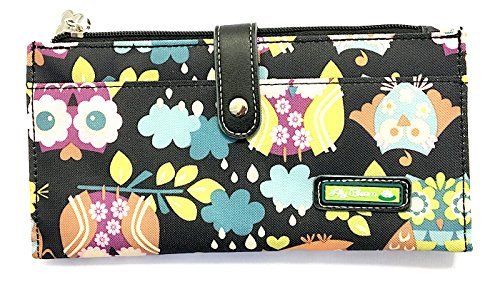 Lily Bloom Large Travel Wallet - LIZA Wallet (What a Hoot)
