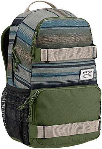 Burton Treble Yell Laptop Backpack (Tusk Stripe Print)