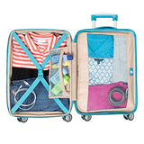 Atlantic Ultra Lite Hardsides Carry-on Spinner, Turquoise Blue