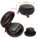 Moretek for Apple Watch Charging Holder Dock, Waterproof Charger Cases and Sport Hard Protective Portable Travel Carry Case for 38mm 42mm 40mm 44mm iWatch Series 1 2 3 4 Accessory (Black)