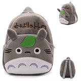 Boys Girls Cartoon Backpack Totoro Panda Plush Student Bag Preschool Gift
