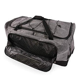 Original Penguin Clarence 35" Rolling Duffel, Grey/Crosshatch, One Size