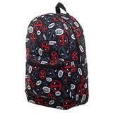 Marvel Deadpool Bag Sublimated Backpack - Deadpool Backpack Great Deadpool Gift