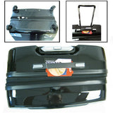 3 Pc Luggage Set Suitcases Spinner Bag Rolling Expandable Travel Trolley Black