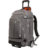 eBags TLS Mother Lode Rolling Weekender 22" Travel Backpack with Wheels - Carry-On - (Heathered Graphite)