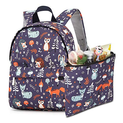 HooyFeel Kids Toddler Backpack Lightweight Preschool Travel Backpack Cute Printing for Baby Boys and Girls