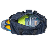 Gym Sports Duffel Bag with Shoes Compartment and Waterproof Pouch Travel Duffel Bag Weekend Bag for