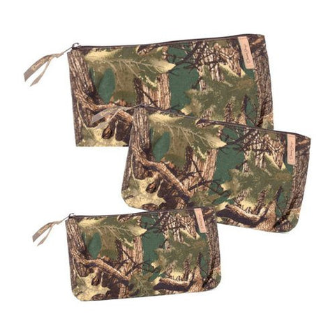 Donna Sharp Rectangle Cosmetic (3pc) (Camo)