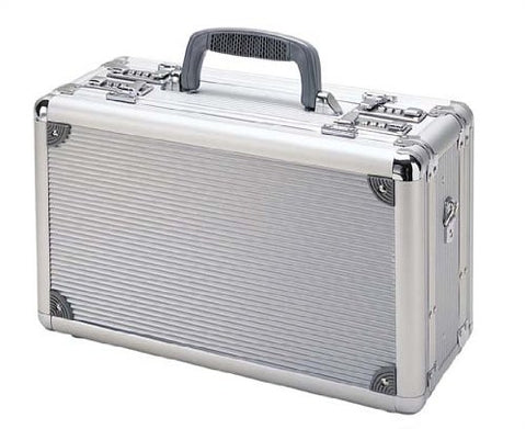 T.Z. Case International Pro-Tech Duelly Fifteen Pistol Case, Silver, 15-Inch
