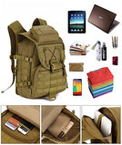 40L Tactical Daypack MOLLE Assault Backpack Pack Military Gear Rucksack Large Waterproof Bag