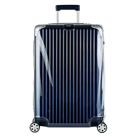 Sunikoo Luggage Protector Suitcase Clear Pvc Transparent Cover Case With Chain Fits Rimowa Limbo