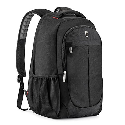 Laptop Backpack, Sosoon Business Bags With Usb Charging Port Anti-Theft Water Resistant Polyester