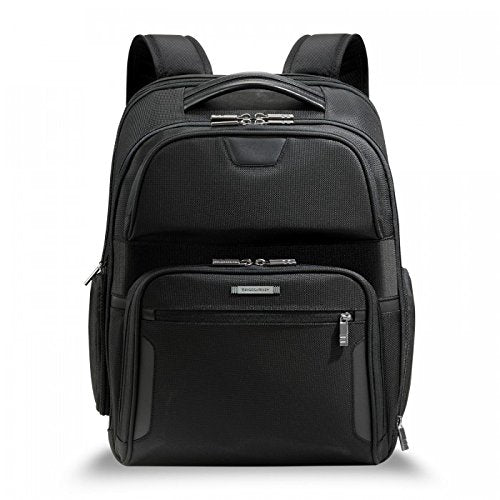 Briggs & Riley @ Work Luggage Clamshell Backpack, Black, One Size