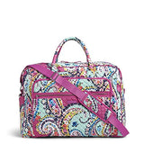 Vera Bradley Iconic Grand Weekender Travel Bag, Signature Cotton, Wildflower Paisley