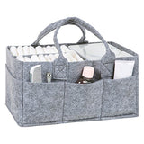 Sammy & Lou Felt Storage Caddy, Gray
